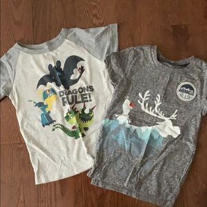 Assorted character tees